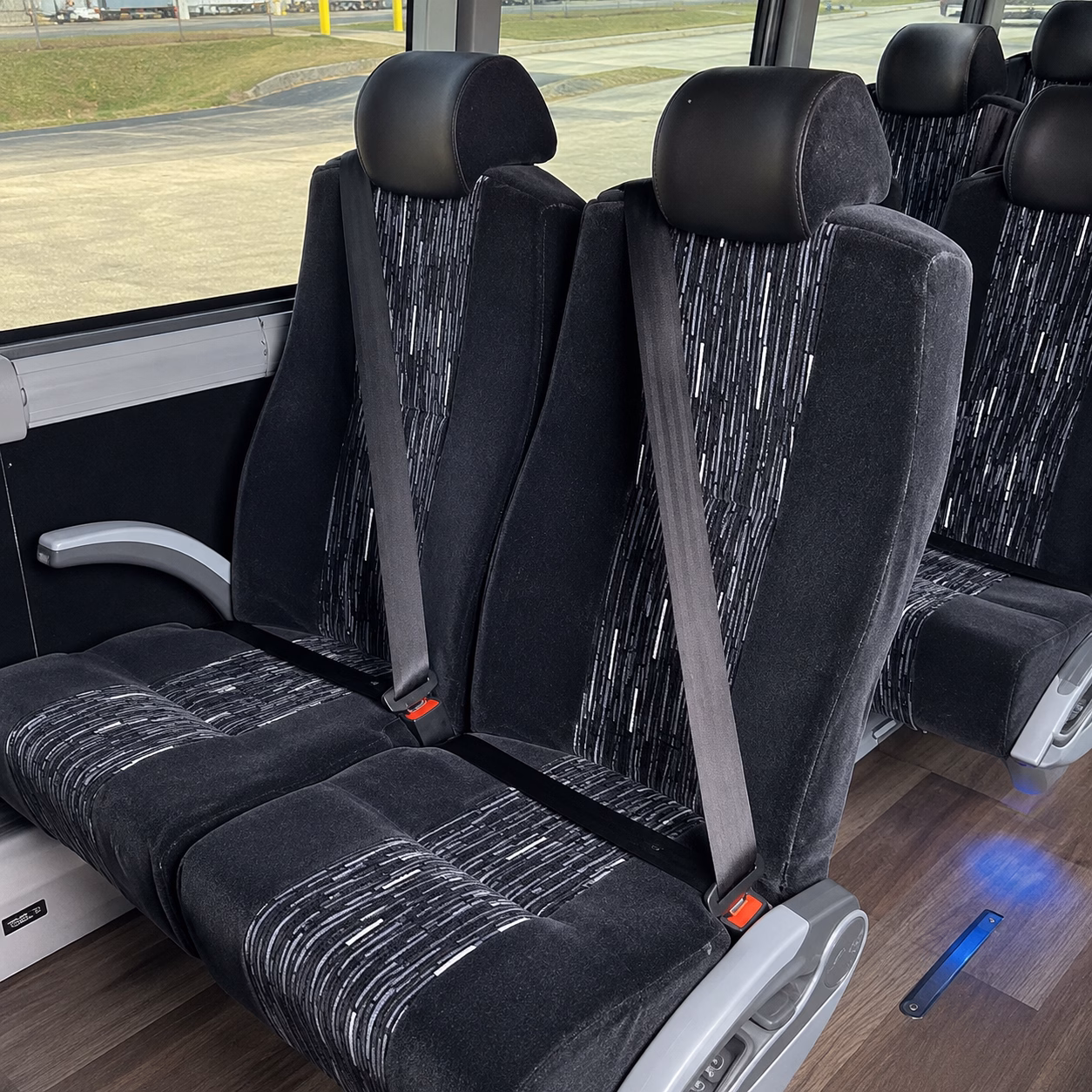 palo alto charter bus interior gallery