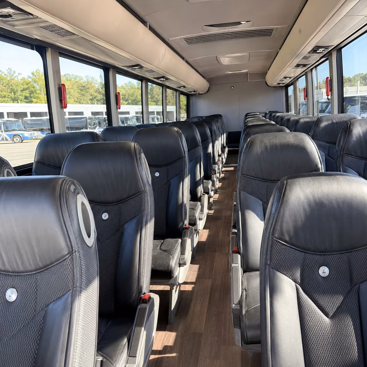 palo alto long distance transportation onboard seating
