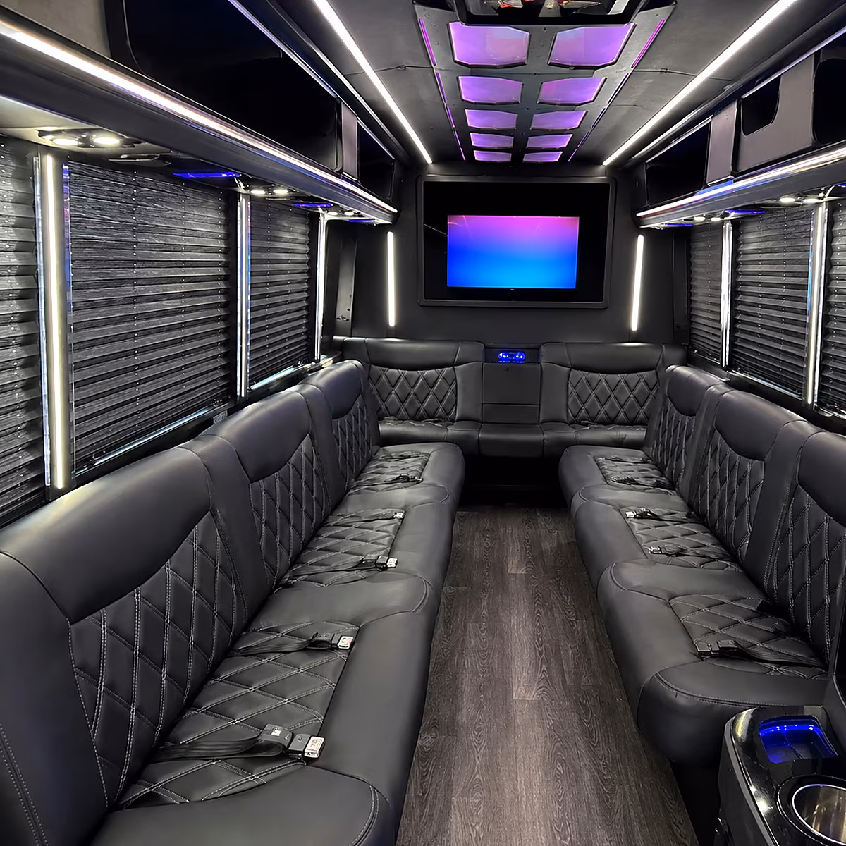 palo alto party bus rentals inside